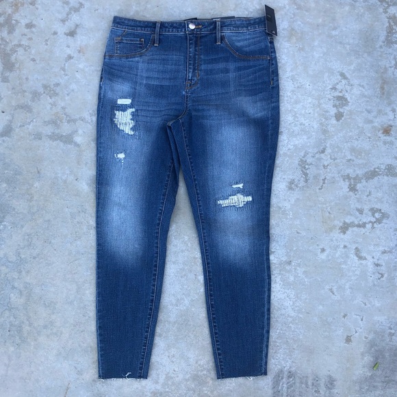 mossimo denim high rise jegging power stretch